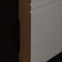 Co-pro - Folie plint Milaan wit 120x15mm - Kunststof voor jou